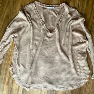Urban Outfitters Waffle knit sweater SMALL